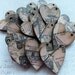15 PARIS Pink Map HEART CHARMS