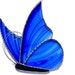 Butterfly Stained Glass Sun Catcher Choice of Colors