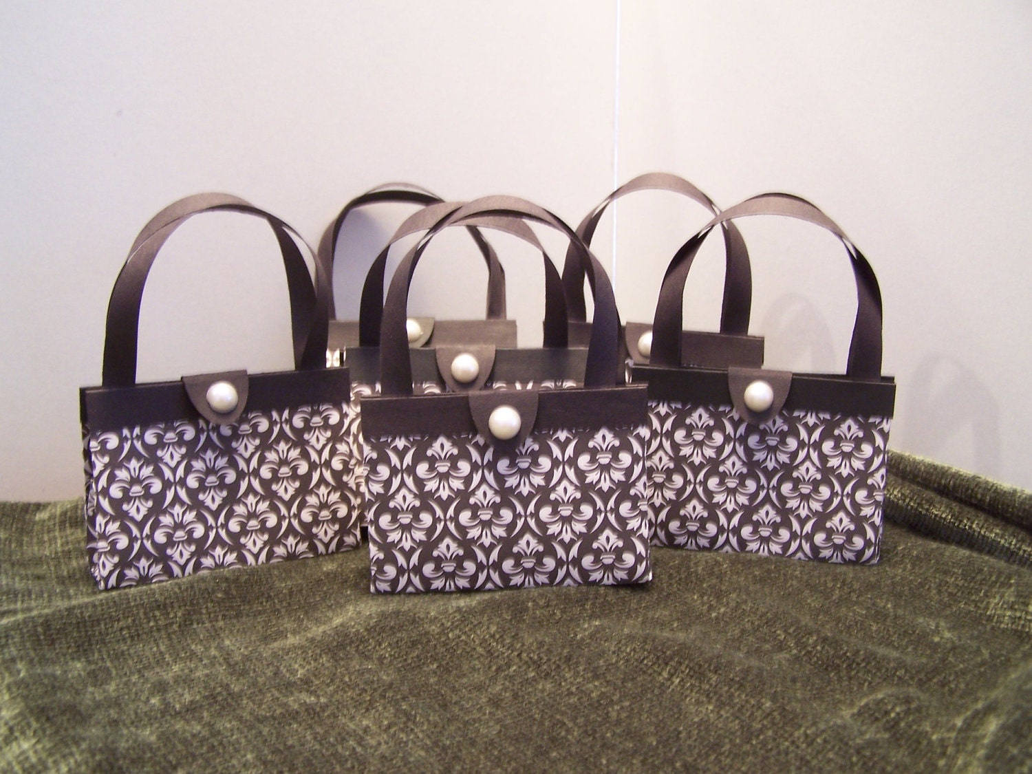 Purse Party Favor Treat Bag Gift Card Holder by paperjoyboutique