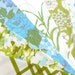 Vintage Sheet Fat Quarter Bundle - 6 Reclaimed FQs in Greens and Blues