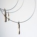 SALE Face no.1 - unique wood sculpture necklace, minature wooden jewelry