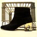 SALE /// 80s Golden Heel Booties (7.5)