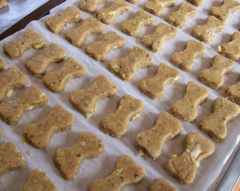Apples 'n Peanut Butter Dog Treats Cookies One Pound Bag