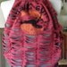 Rising Sun Recycled/Upcycled Tshirt Back Pack Bag