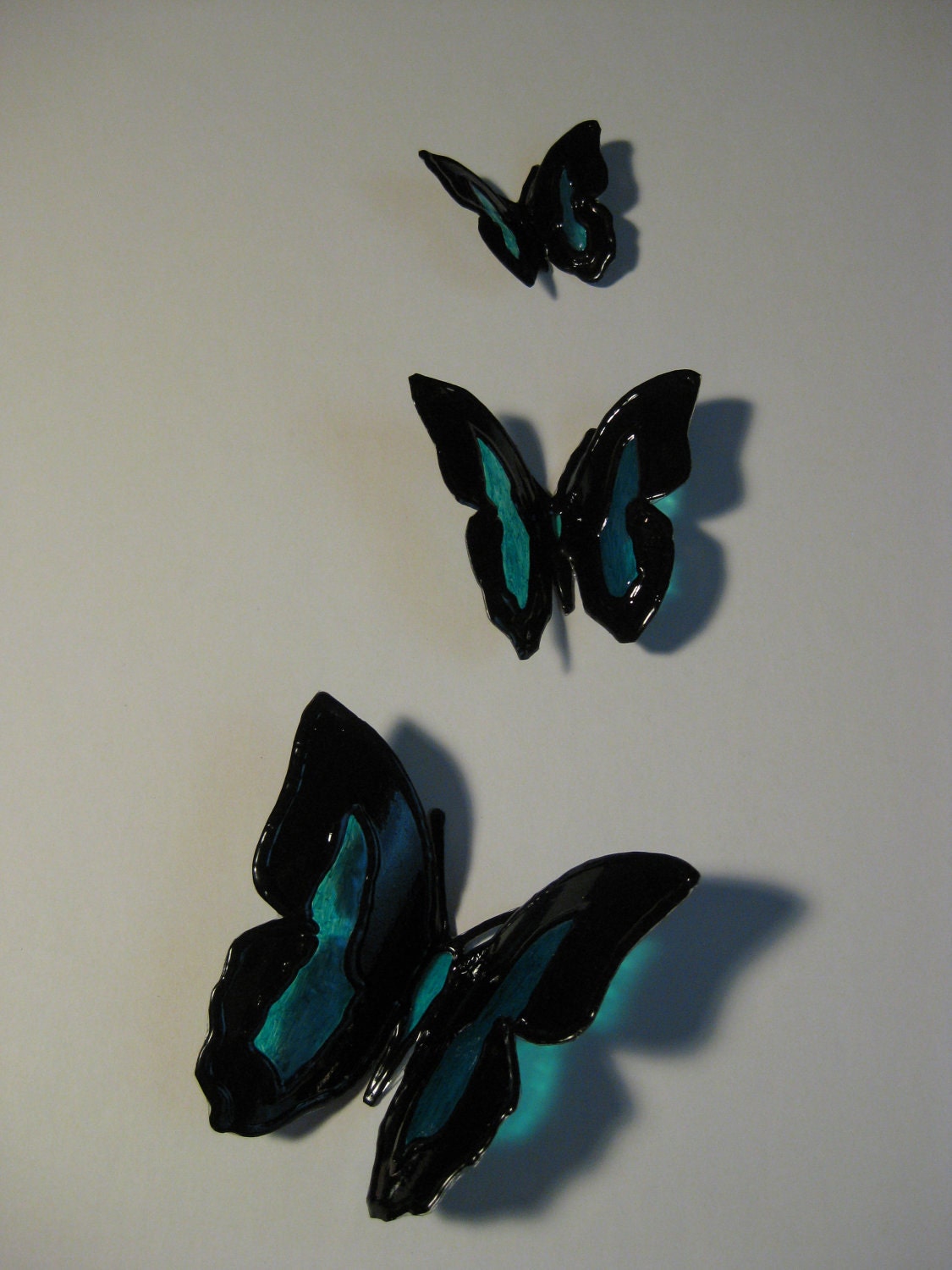 Decorative Butterflies Upcycled Plastic Bottle Art