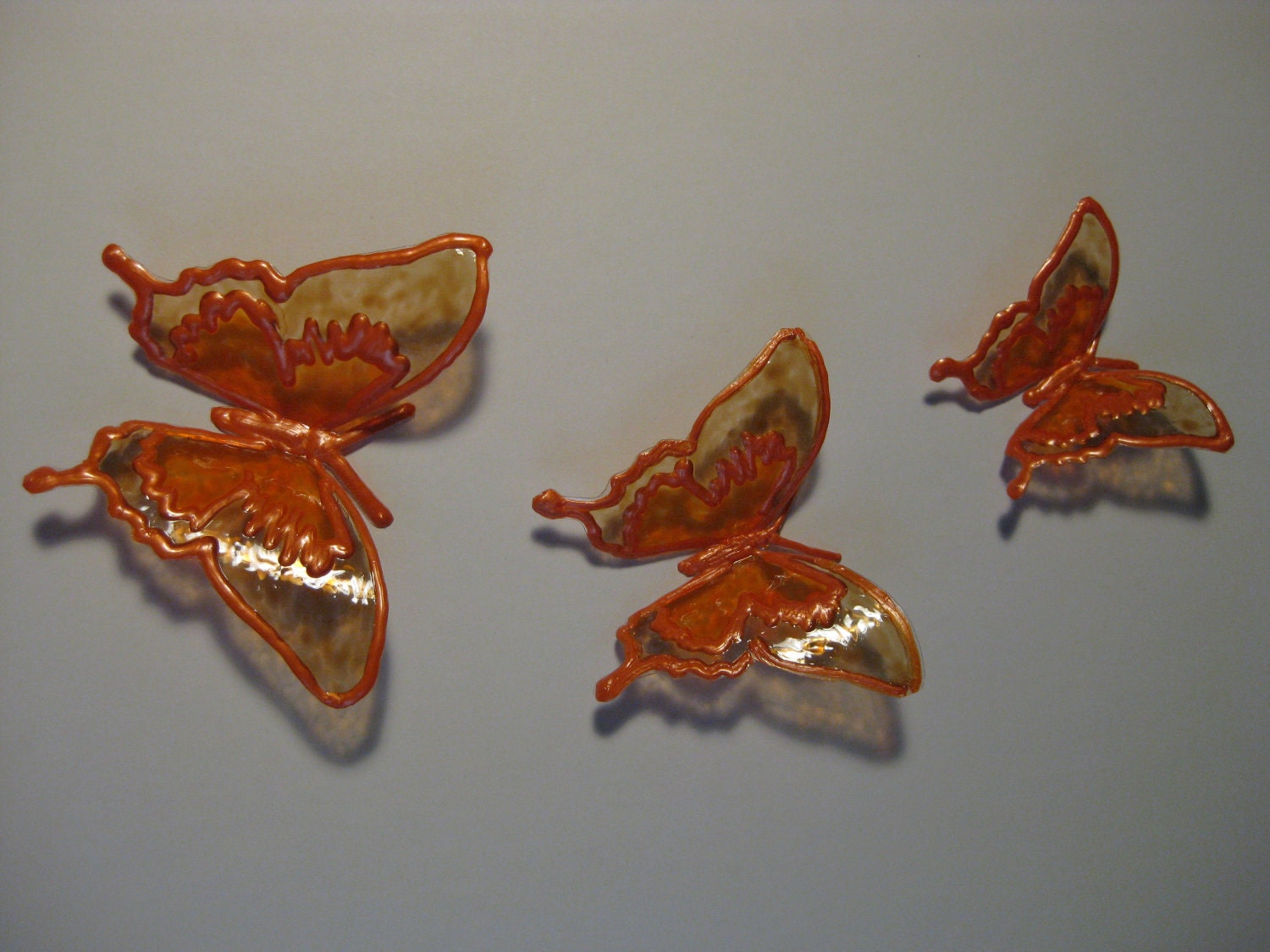 Decorative Butterflies Upcycled Plastic Bottle Art