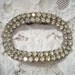 Vintage Musi Rhinestone Single Shoe Clip