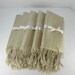 Champagne Gold Paisley Pashmina Set of 5