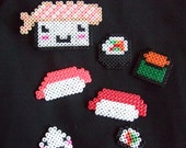 Items similar to Perler Bead - Sushi Magnets on Etsy