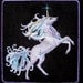 Patch Embroidered Fantasy Unicorn 51/2"
