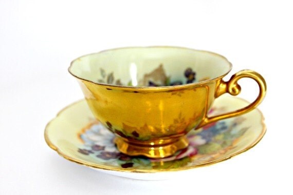 tea cup and saucer made in occupied japan