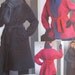 Sewing Patterns VOGUE 1070 Coat Scarf Belt Hat Beret KOOS Couture
