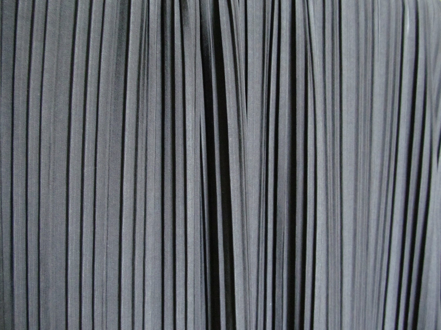 Black Pleated Stretchy Polyester Fabric 60 inch wide 54 inch