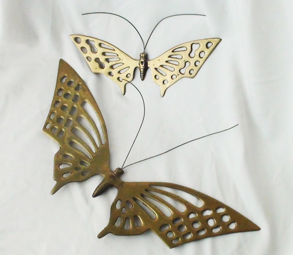 Butterflies In Solid Brass 2