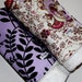 SALE...Purple Baby Burp Cloths- 2 Pack