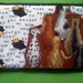 News Hounds Fabric Postcard