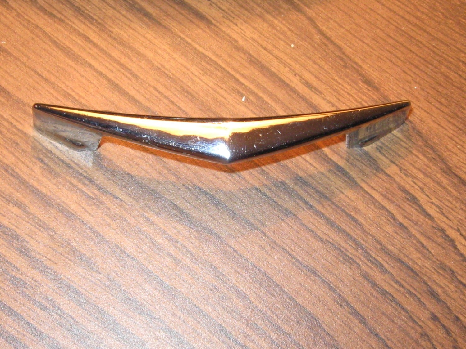 Vintage chrome chevron handles 10