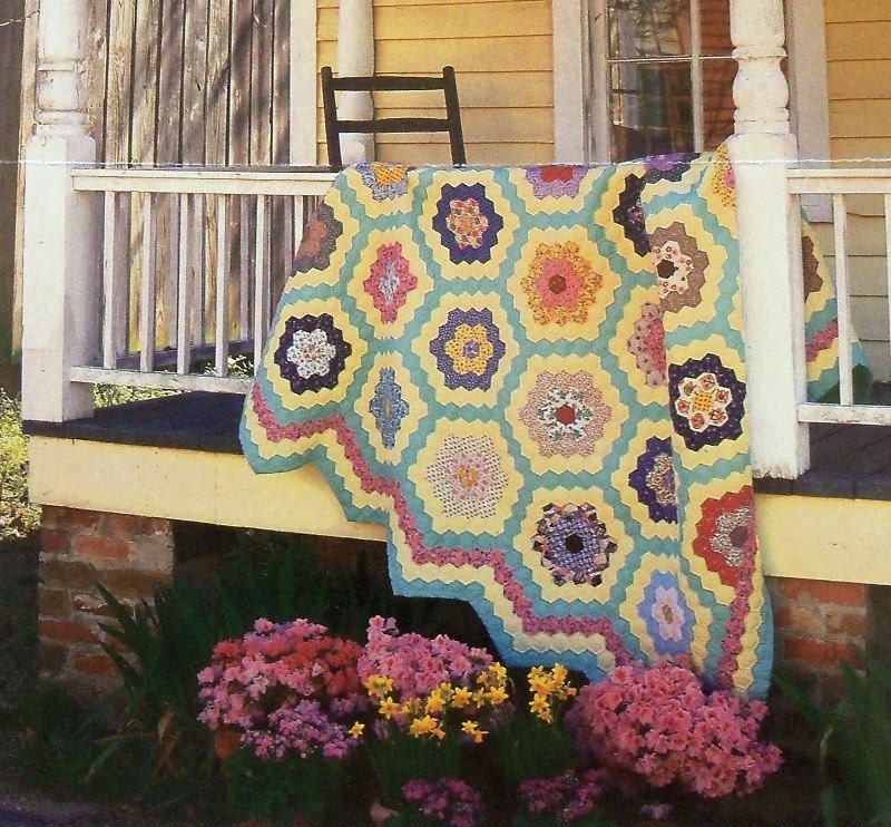 Grandmother's Flower Garden Quilt Pattern