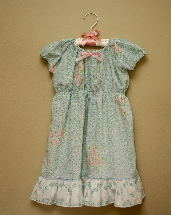 Items similar to Toddler Peasant Dress pattern, Toddler one size ...