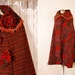 Red Cloak Cape Festival Plaid cape Winter cloak Wool cape Cape coat Winter cape Wool cloak Russian coat Reversible cloak RESERVED