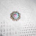 cloisonne pin brooch flower pin