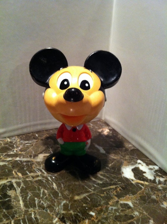 1976 pull string mickey mouse