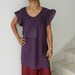SALE 20% Off Ladies Blouse ,Bohemian Chic Tops ,Unique,Cotton. Light and Airy.