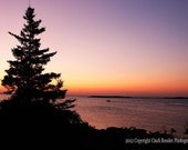 Sunrise on the Atlantic, Fine Art Photography, Maine Photography, Landscape Photography