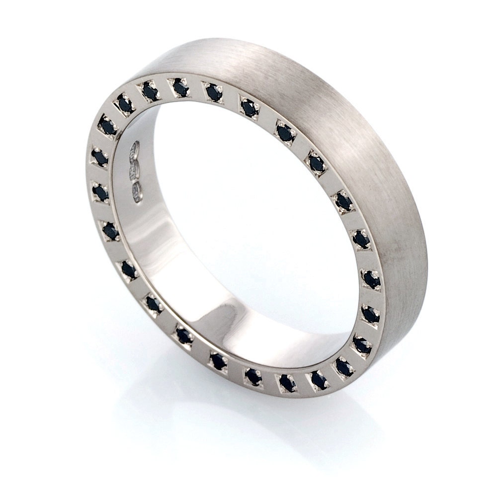 contemporary men wedding rings