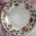 Vintage Homer Laughlin Bread Butter Plate Pink Poppies Shabby Cottage Chic