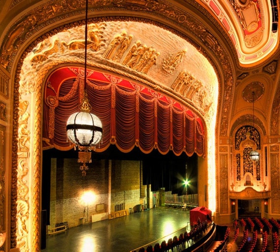 Items similar to Rialto II, Theater, Joliet, Illinois (near Chicago ...