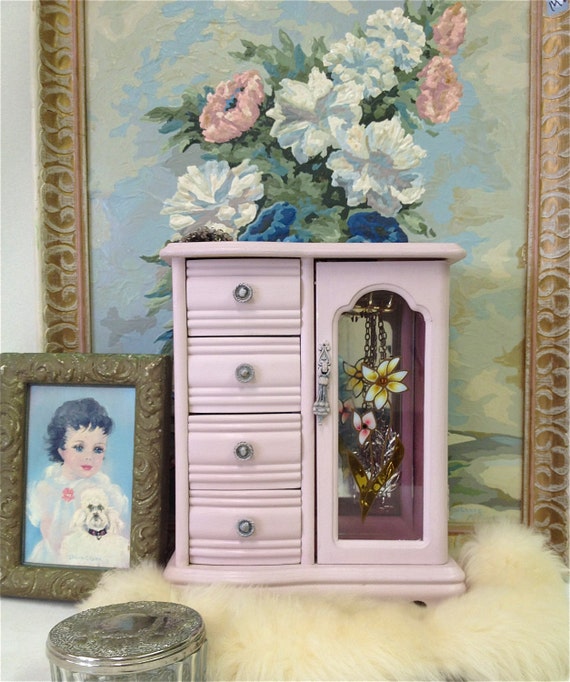 Vintage Jewelry Box Handpainted Black Friday Sale