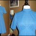 MOD FOR LIFE / 1960s True Blue / Empire Waist / A line Shift Dress / ModCloth style / Small / Medium