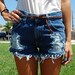 Vintage Wrangler High Waisted Jean Shorts