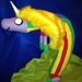 Inspired by Lady Rainicorn from Adventure Time - giant sized plush