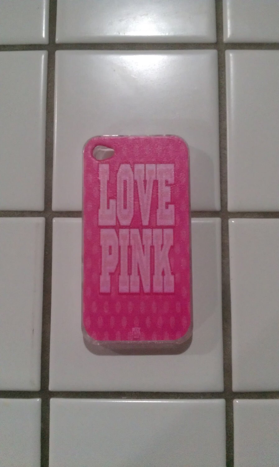 Victoria's Secret Love Pink IPhone 4 4s case cover by DecoDuke