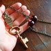 Owl Lock You Up -- Big Brass Key and Owl Necklace