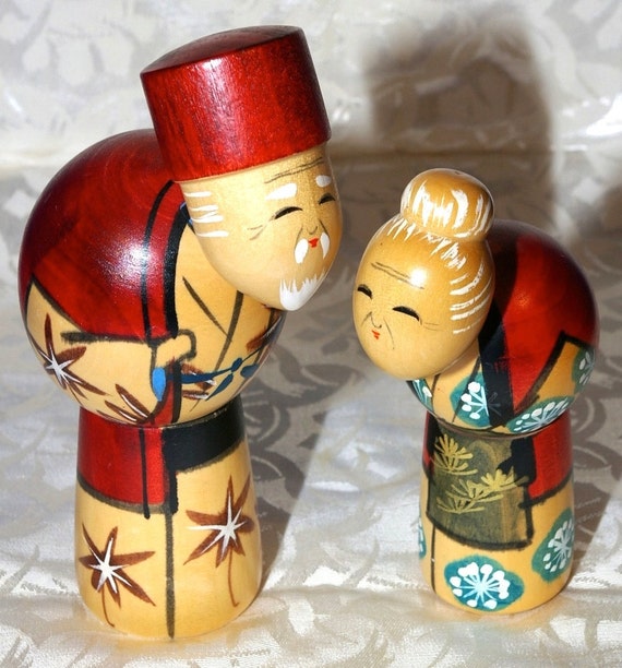 antique kokeshi