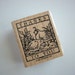 Stampin Up Wood RUBBER STAMP Thanks To You Bird