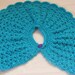 Crocheted Poncho for American Girl Doll or Other 18 inch Doll