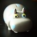 Hippo bank (spotted)