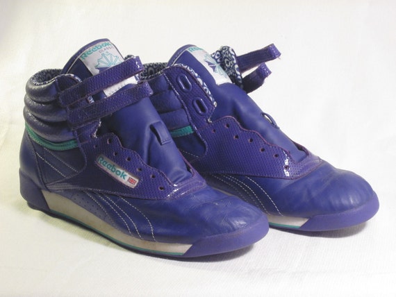purple reebok classics
