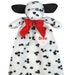 Baby Blanket Custom Embroidered Monogramed Soft Plush Adorable Dalmation Puppy