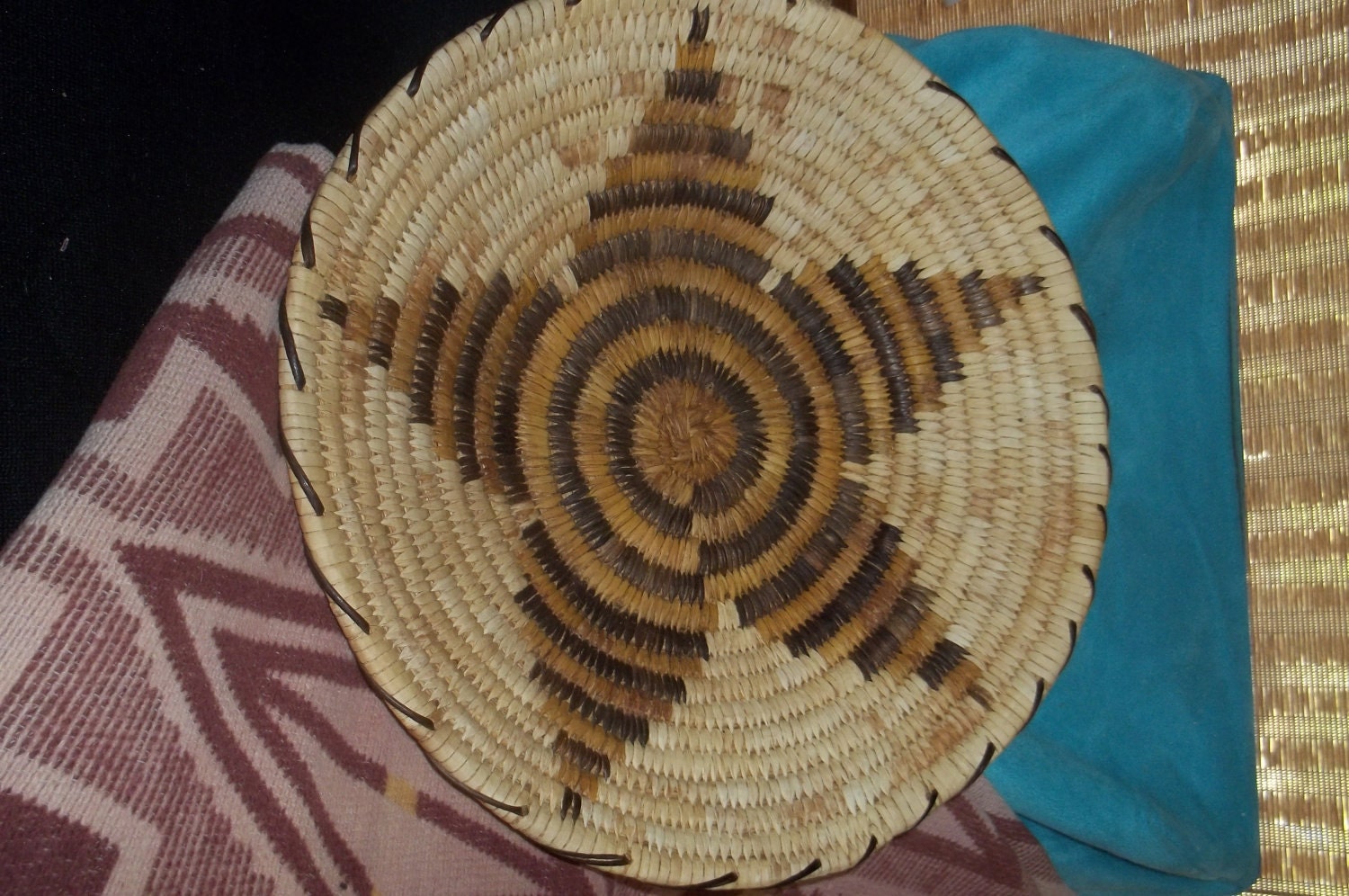 Native American Wedding Basket FATHERS DAY by mariehuddleston