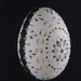 Eggshell Art, Carved and Wax Embossed Chicken Egg, Easter Egg Pysanka