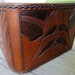 The Legend of Zelda Great Deku Tree Wooden Shield Leather Wallet