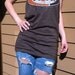 Women's A&W Root Beer Brown Tube Top Shirt