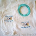 Onesie and Bib Set Snips and Snails-boy Newborn