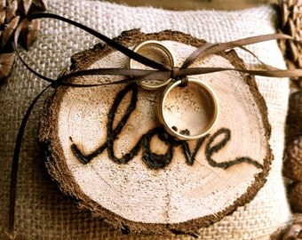 rustic wedding ring bearer pillow pine cone wedding wedding ring holder rustic wedding - Wedding Ring Holder rustic wedding ring bearer pillow pine cone wedding wedding ring holder rustic wedding - Wedding Ring Holder