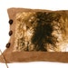 Brown pillow case unique rustic home decor